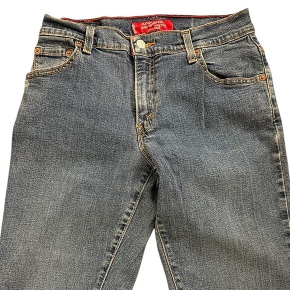 Levi's 6M Classic Relaxed Boot Cut Stretch Jeans, 100% Cotton, Made in Mexico - Picture 4 of 6